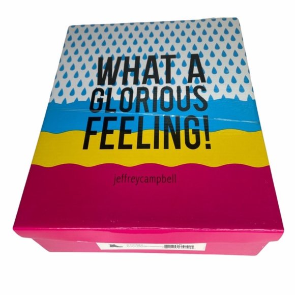 NWT Jeffrey Campbell Stormy Rain Boots in Black - Picture 8 of 8